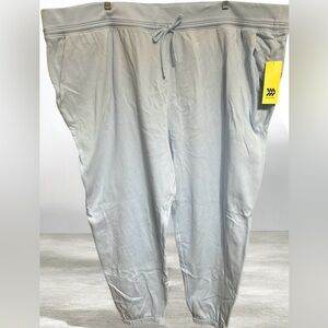 ALL IN MOTION WOMAN’S PLUS SIZE 2 PIECE FLEECE SET SIZE 3X & 4X BABY BLUE NWT